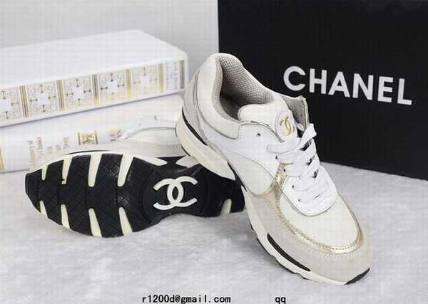 basket chanel blanche homme